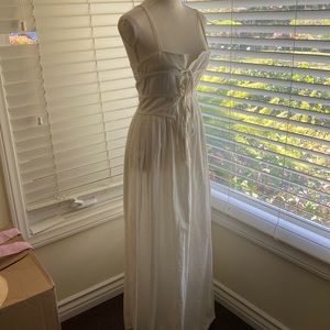 Summery White Dress - size SM/M, vacation vibes